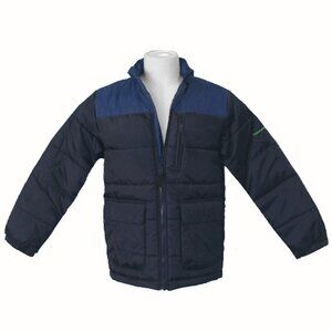 NEW Tommy Hilfiger Little Boys Winter Jacket!  2 3 5 6 7  Navy & Blue  Insulated